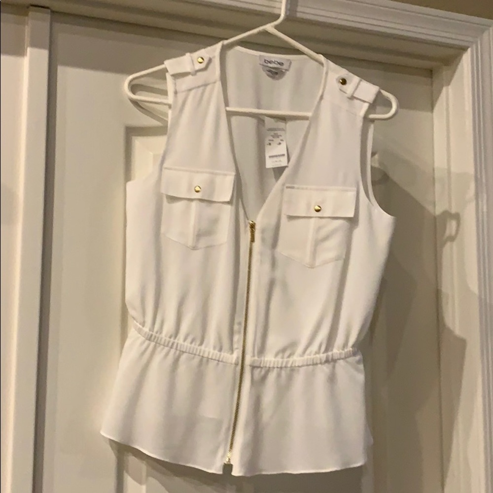 White dress top
